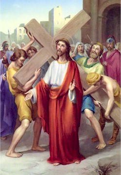 way of the cross - station 2