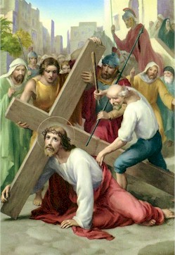 way of the cross - station 3 - United Tamil Catholics