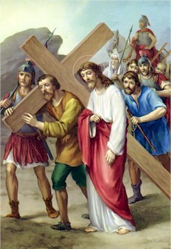 way of the cross - station 5 