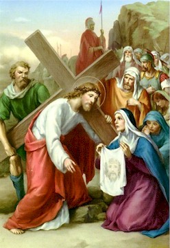 way of the cross - station 6