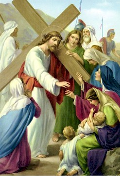way of the cross - station 8 