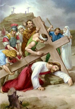 way of the cross - station 9